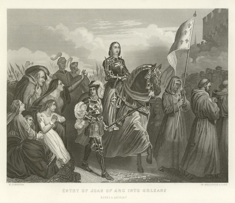 Entry of Joan of Arc into Orleans by Alphonse Marie de Neuville