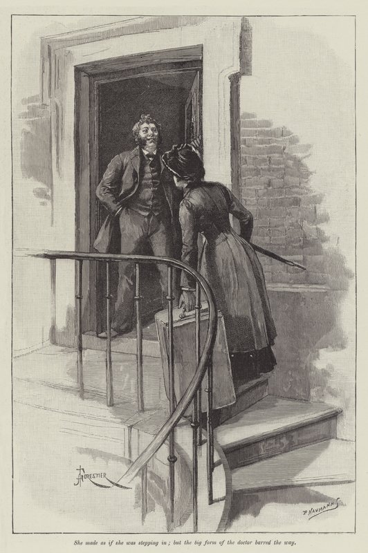 Blind Love, by Wilkie Collins by Amedee Forestier