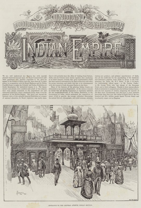 Colonial and Indian Exhibition, the Indian Empire by Amedee Forestier
