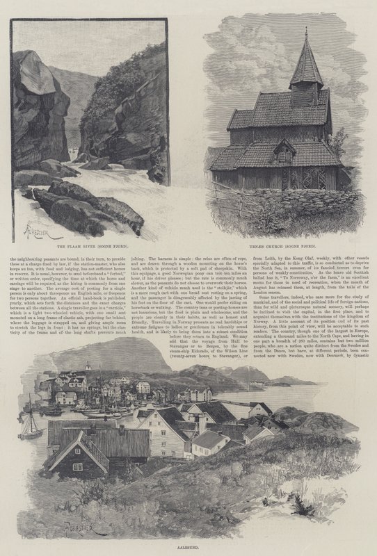 The Sunbeam in Norway, by Lady Brassey by Amedee Forestier