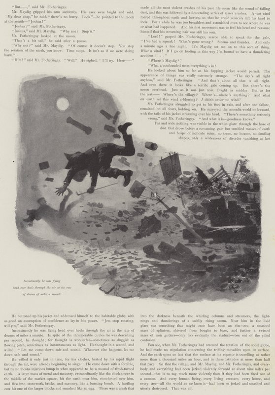 The Man Who Could Work Miracles, by H G Wells by Amedee Forestier