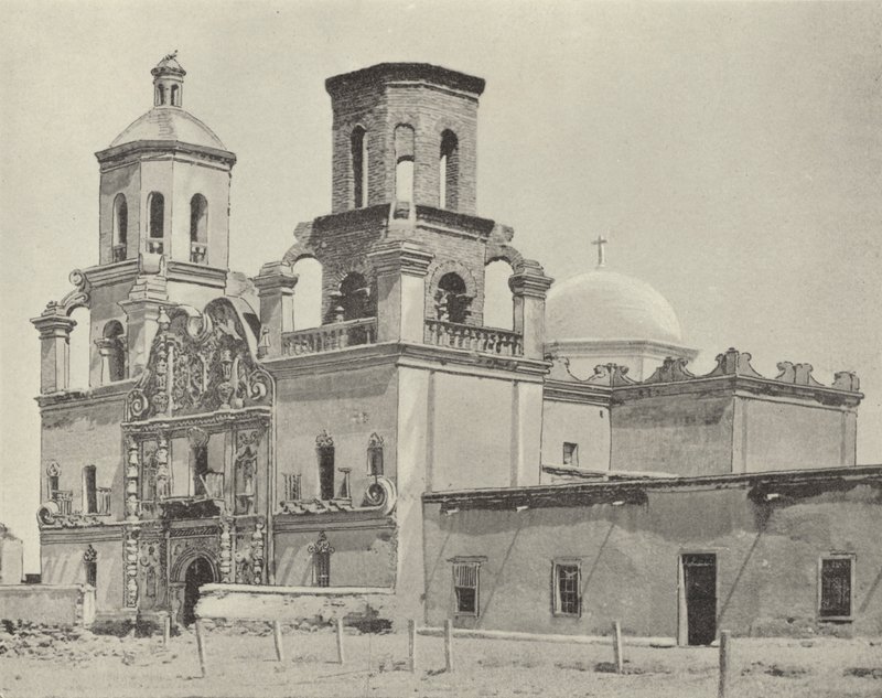 Mission San Xavier Del Bac, Arizona by American Photographer (after)