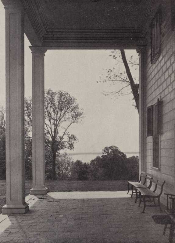 Mount Vernon: East Portico by American Photographer (after)