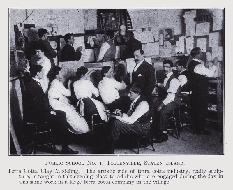 New York School Enquiry by American Photographer (after)