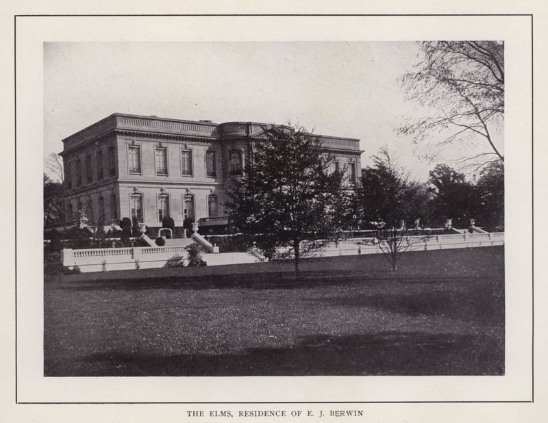 Newport, Rhode Island: The Elms, Residence of E J Berwin by American Photographer (after)