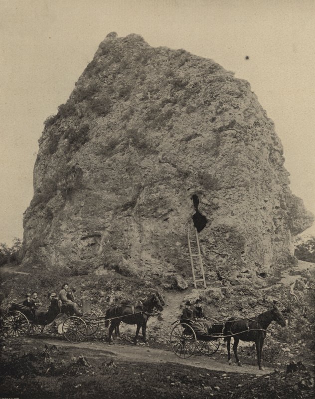 Sugarloaf Rock, Mackinac Island, Michigan by American Photographer (after)