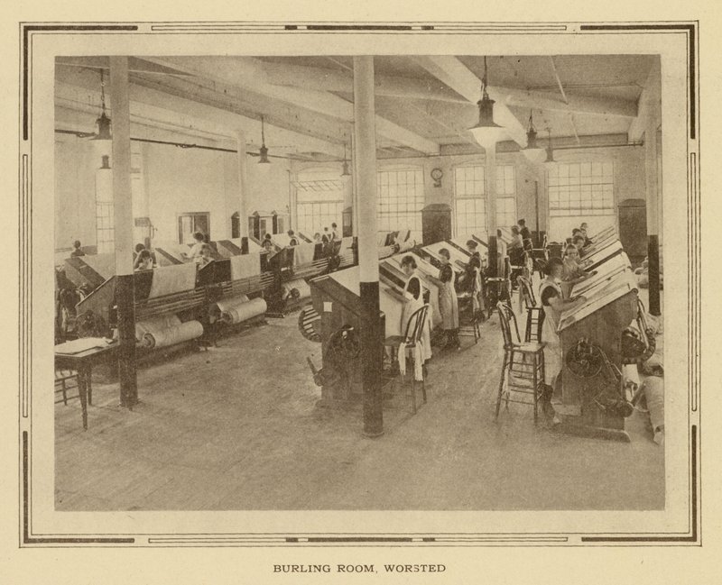 Amoskeag Manufacturing Company: Burling Room, Worsted by American Photographer