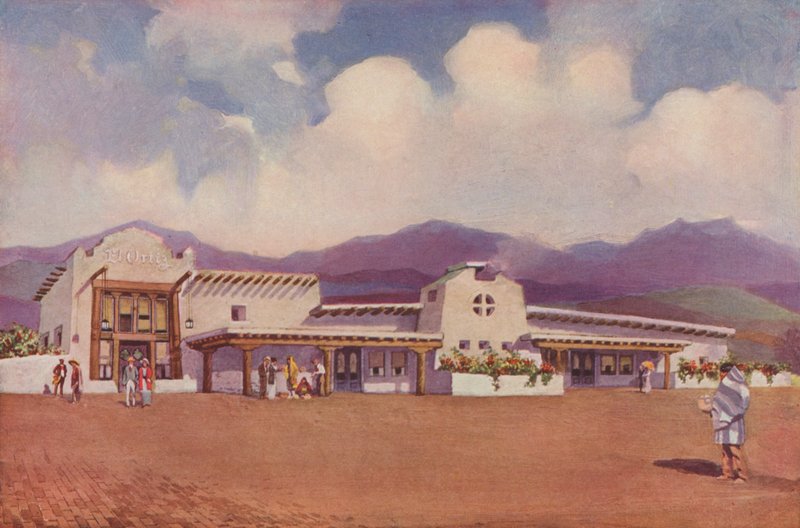 El Ortiz, Lamy, New Mexico by American Photographer