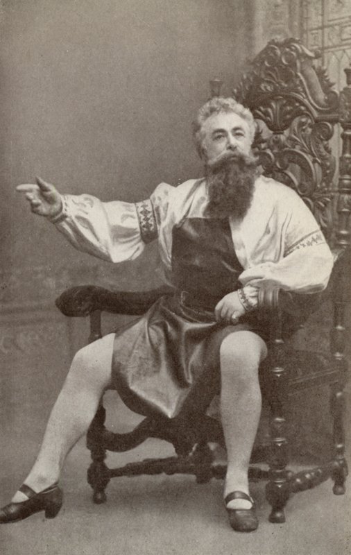 Emil Fischer as Hans Sachs in Die Meistersinger Von Nurnburg by American Photographer