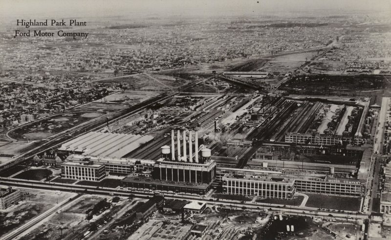 Highland Park Plant, Ford Motor Company, Detroit, Michigan by American Photographer