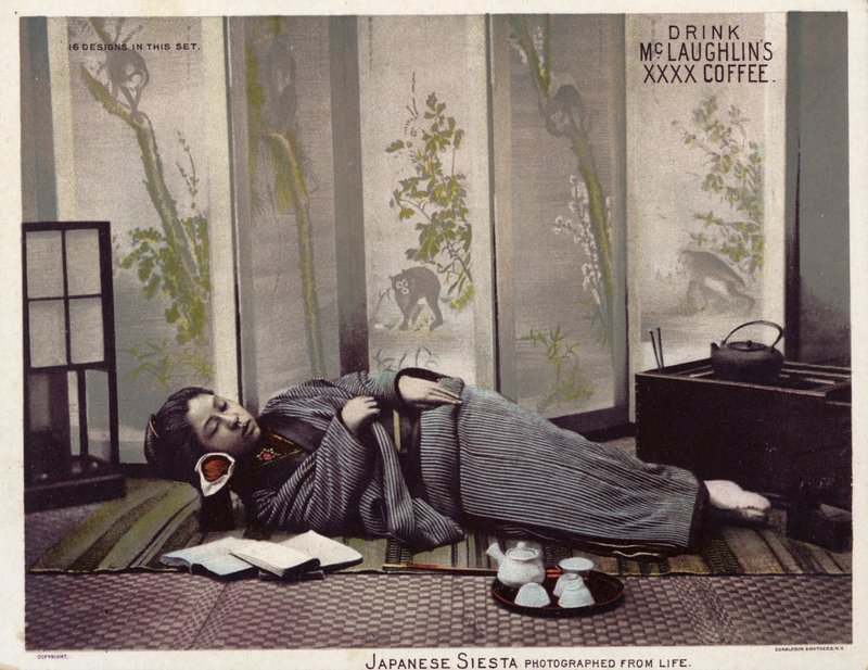 Japanese siesta by American Photographer