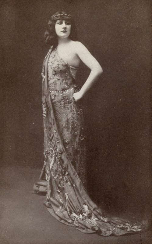 Mary Garden as Salome by American Photographer