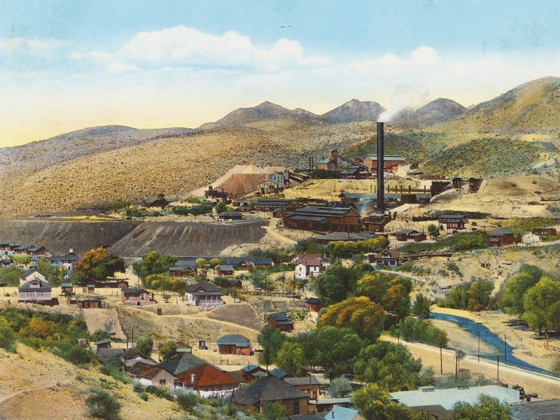Old Dominion Mine and Smelter, Globe, Arizona by American Photographer