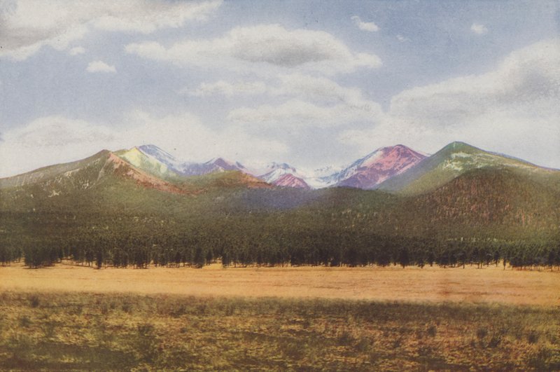 San Francisco Mountains, Arizona by American Photographer
