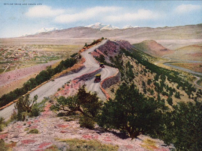 Skyline Drive and Canon City by American Photographer
