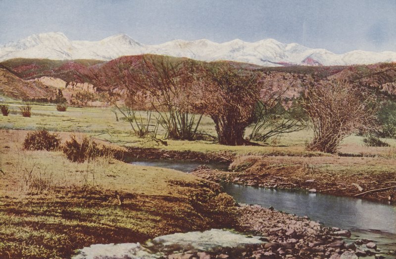 The Snowy Range, near Trinidad, Colorado by American Photographer