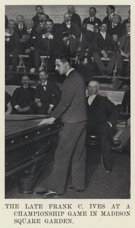 The late Frank C Ives at a Championship Game in Madison Square Garden by American Photographer