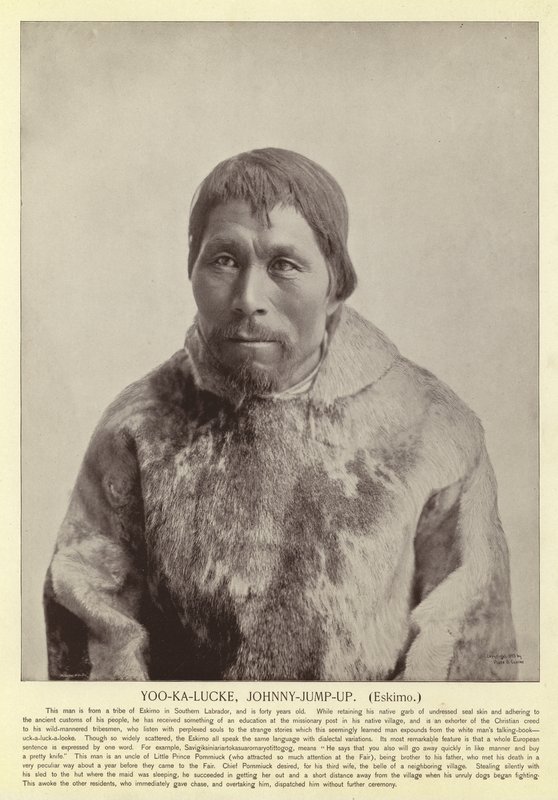 Yoo-Ka-Lucke, Johnny-Jump-Up, Eskimo by American Photographer