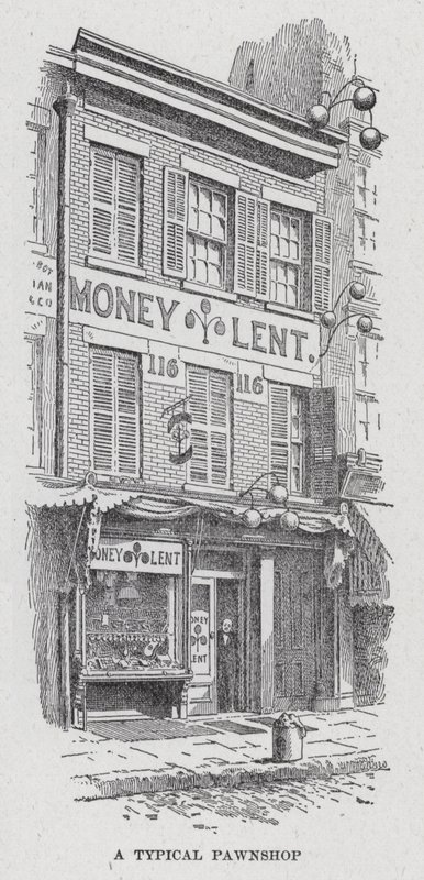A Typical Pawnshop by American School