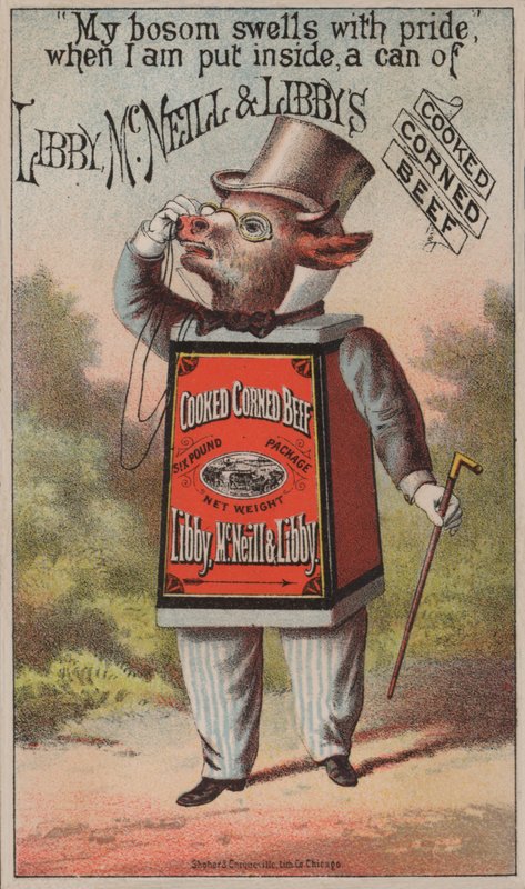 Advertisement for Libby, McNeill & Libby