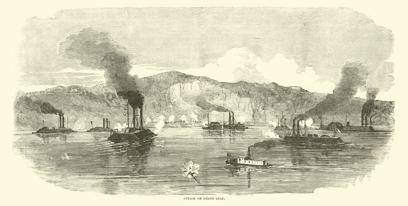 Attack on Grand Gulf by American School