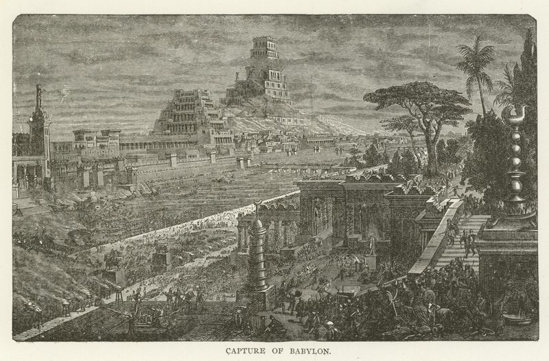 Capture of Babylon by American School