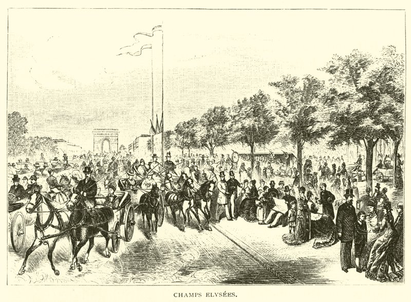 Champs Elysees by American School