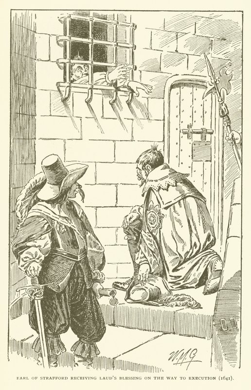 Earl of Strafford receiving Laud
