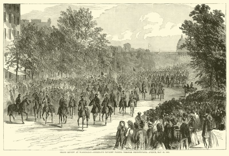 Grand Review at Washington, Sheridan