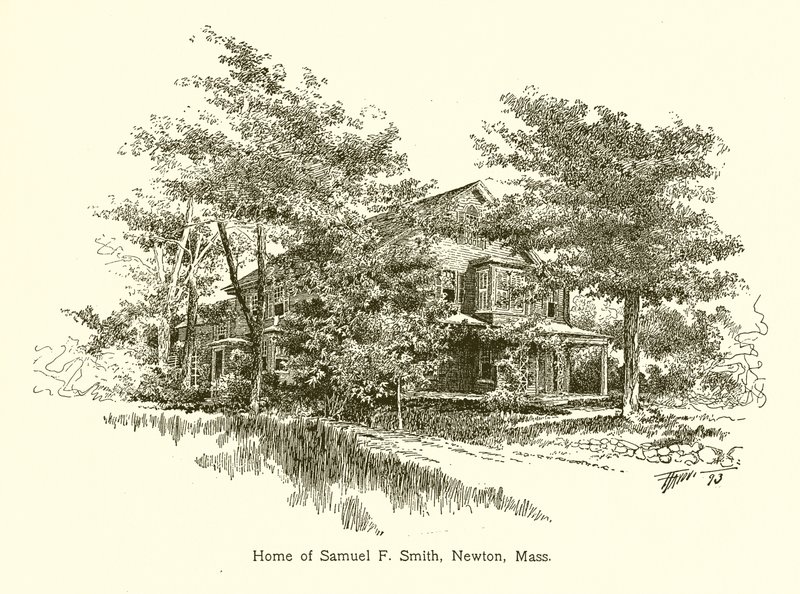 Home of Samuel F. Smith, Newton, Mass. by American School