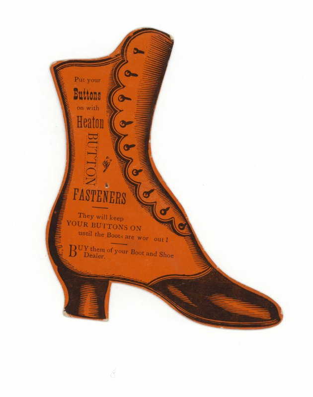 Ladies Boot with Button Fasteners by American School