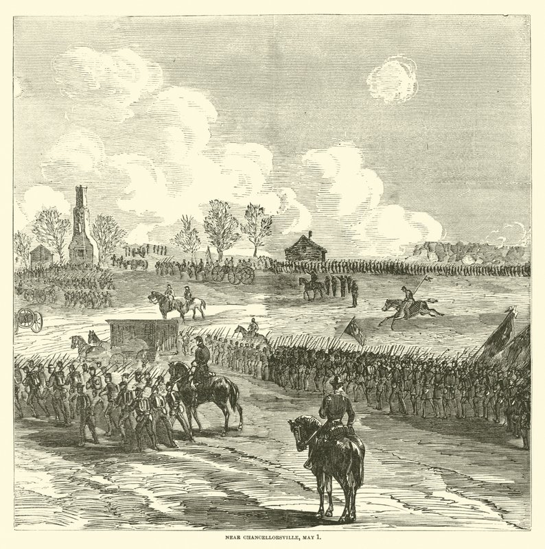 Near Chancellorsville, May 1 by American School