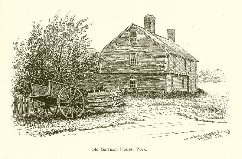 Old Garrison House, York by American School