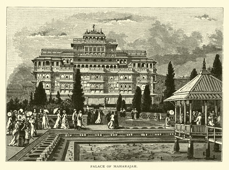 Palace of Maharajah by American School