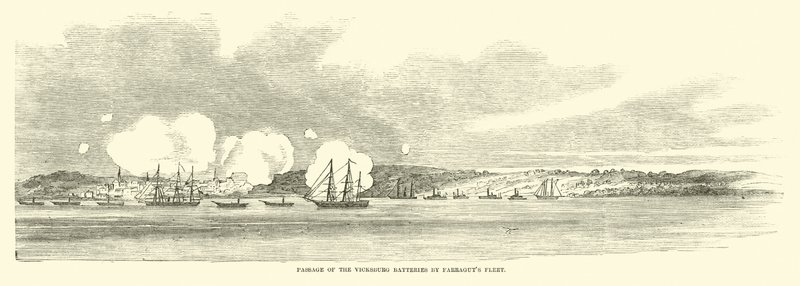 Passage of the Vicksburg Batteries by Farragut