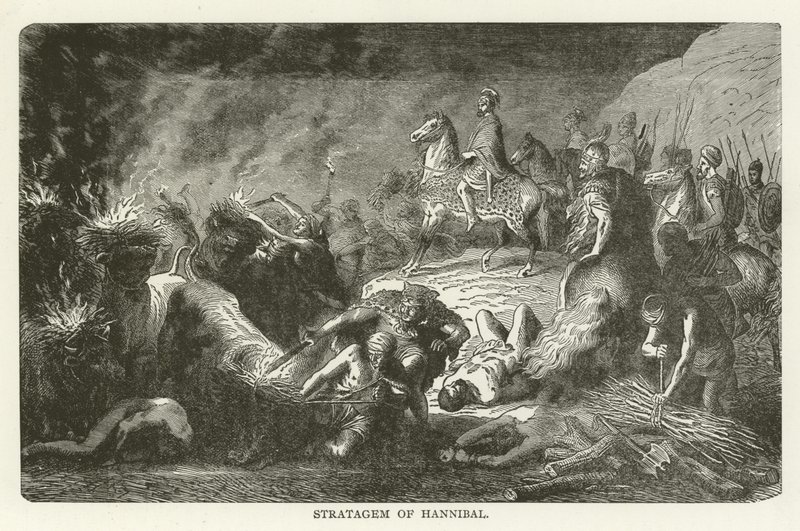 Stratagem of Hannibal by American School