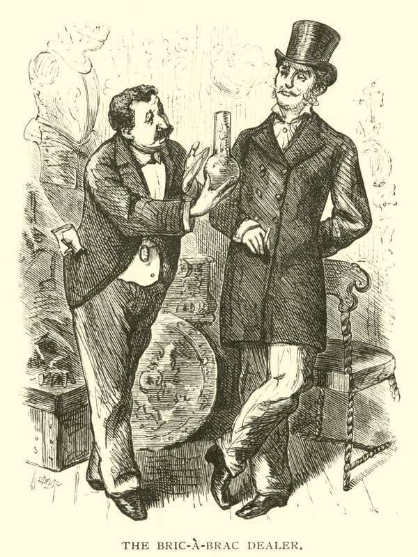The Bric-A-Brac Dealer by American School