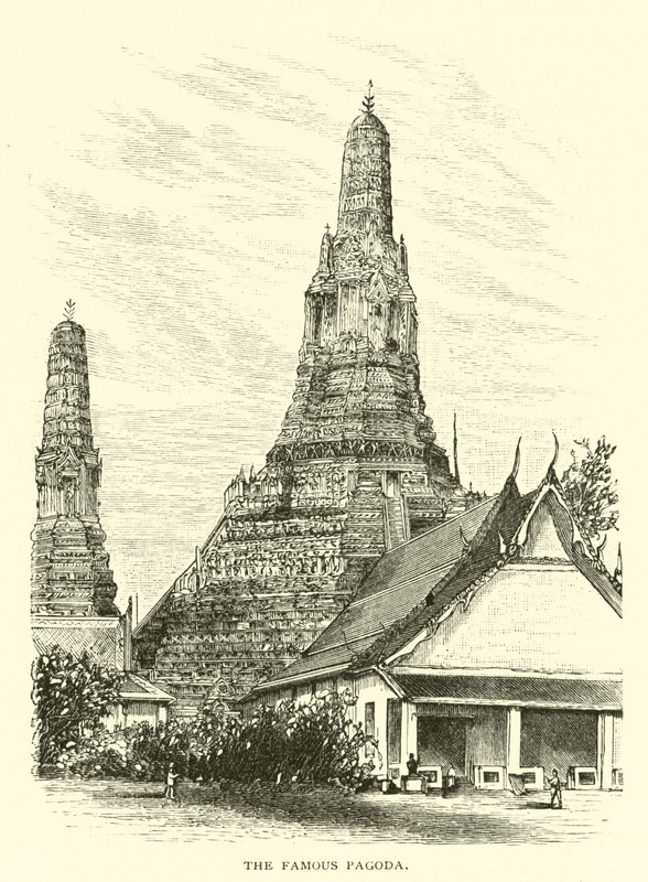 The Famous Pagoda by American School