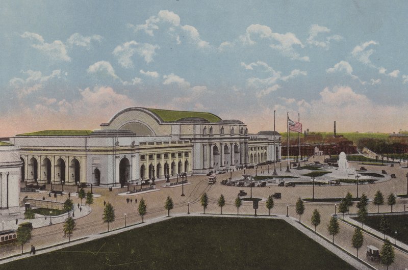 The Union Station, Washington DC by American School
