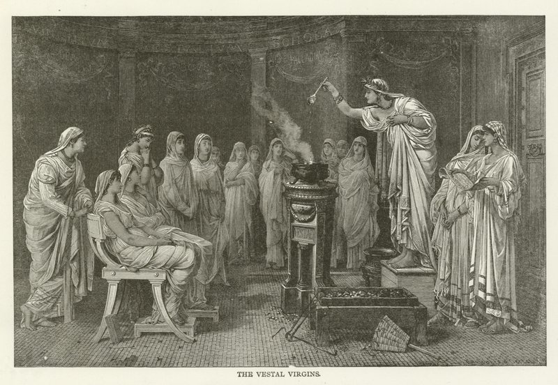 The Vestal Virgins by American School
