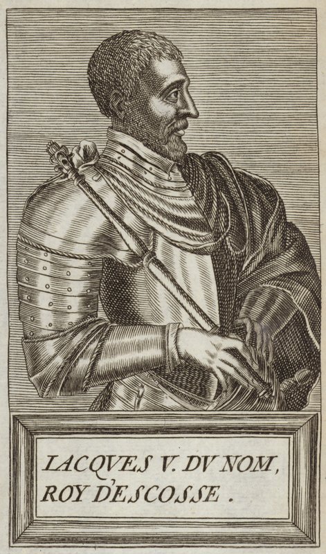 James V of Scotland by Andre Thevet