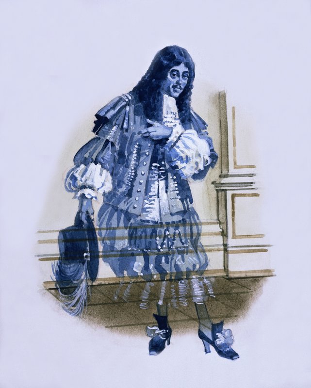 Ghost, Thought by Some to Be George Villiers, 2nd Duke of Buckingham by Andrew Howat