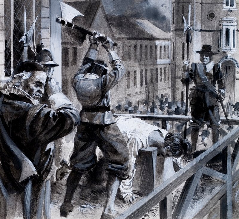 The Execution of King Charles I in Whitehall, 30th January 1649