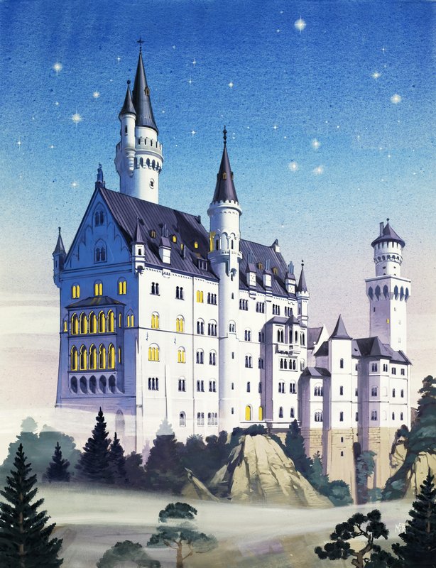 Neuschwanstein by Angus McBride