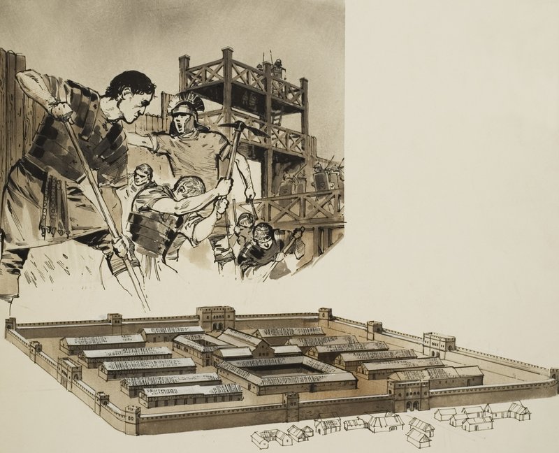 Roman Camp by Angus McBride