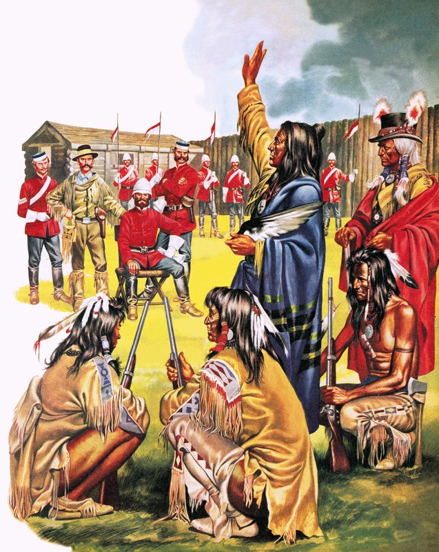 Tales of the Canadian Mounties: The Long March by Angus McBride
