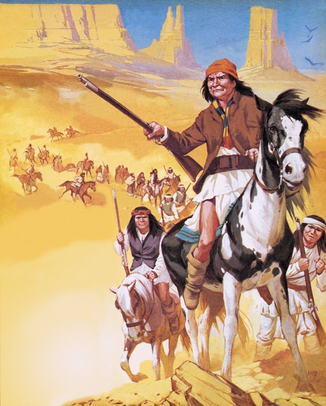The Making of America: Apache Country! by Angus McBride
