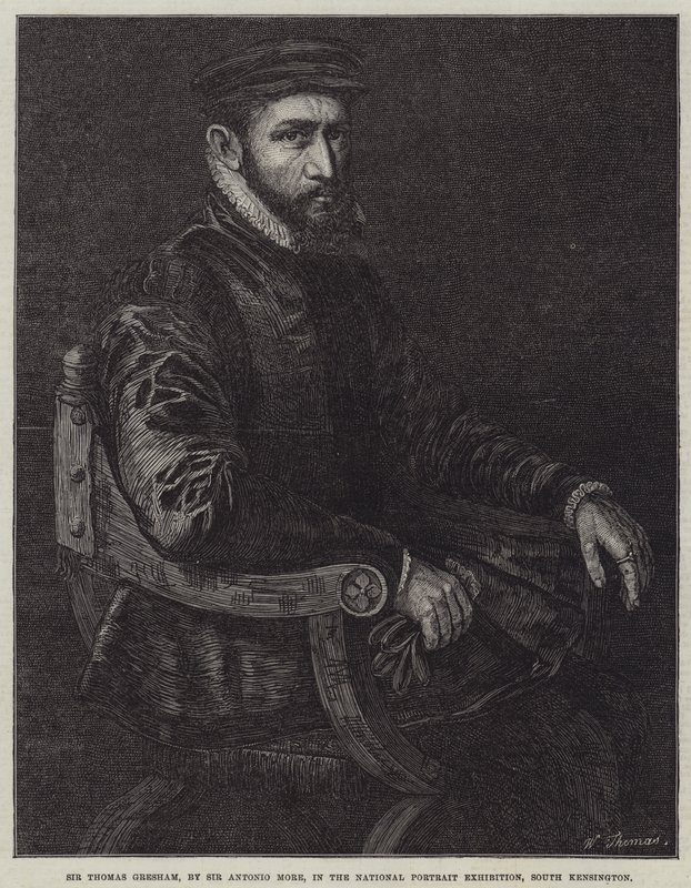 Sir Thomas Gresham by Anthonis van Dashorst Mor