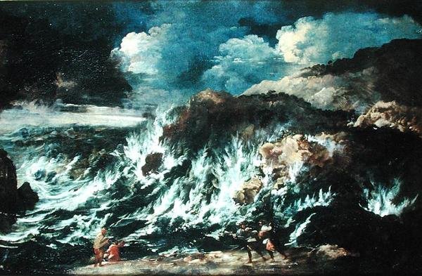 The Storm by Antonio Francesco Peruzzini: Fine art print