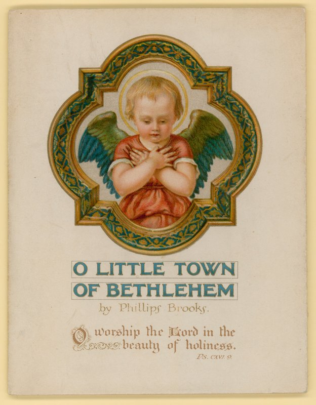 Illustration for O Little Town Of Bethlehem by Archibald Henning
